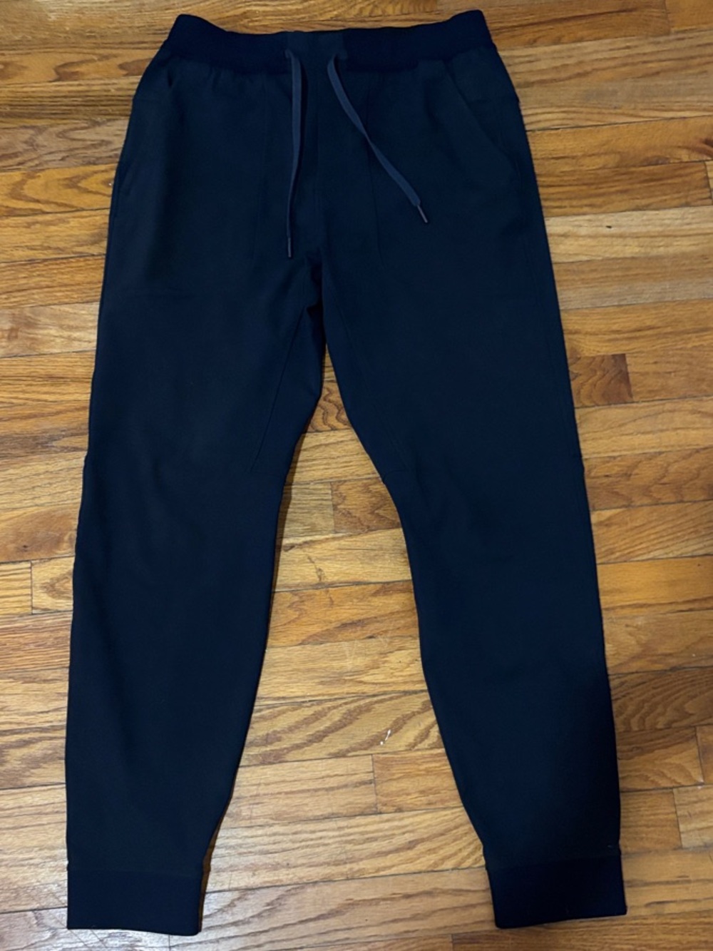 lululemon Navy Nylon Cuffed Men's Jogger Sweatpants